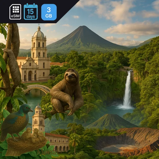 Costa Rica 3GB 15Days