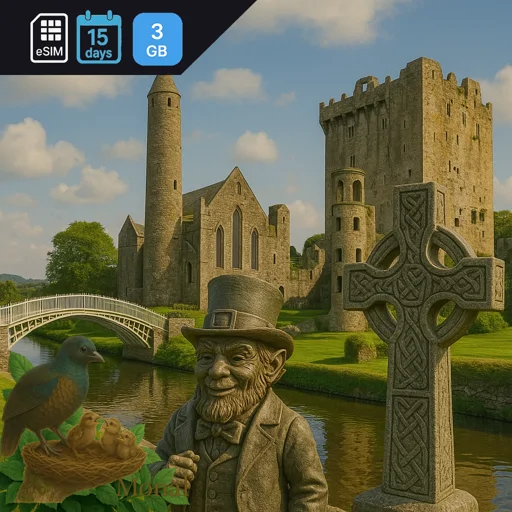 Ireland 3GB 15Days