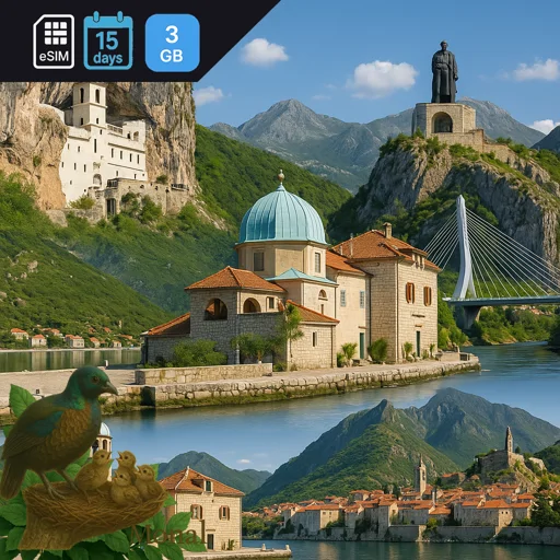 Montenegro 3GB 15Days