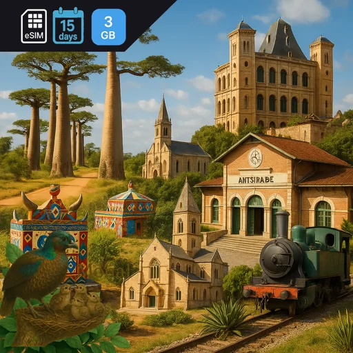 Madagascar 3GB 15Days