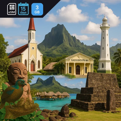 French Polynesia 3GB 15Days