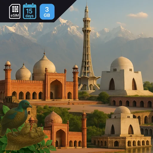 Pakistan 3GB 15Days
