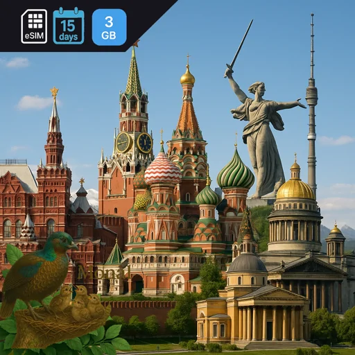 Russia 3GB 15Days