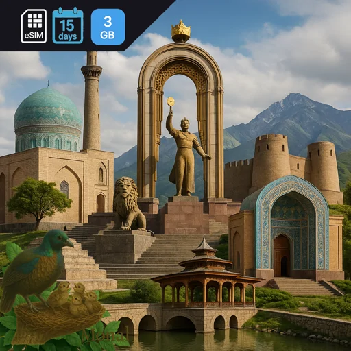 Tajikistan 3GB 15Days