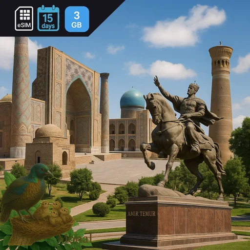 Uzbekistan 3GB 15Days