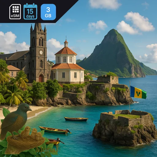 Saint Vincent and the Grenadines 3GB 15Days