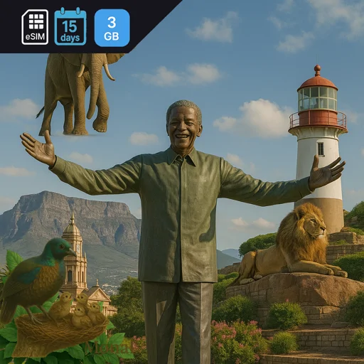 South Africa 3GB 15Days