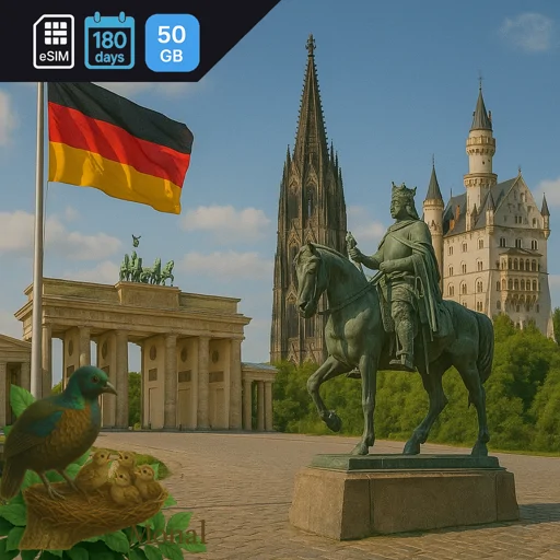 Germany 50GB 180Days