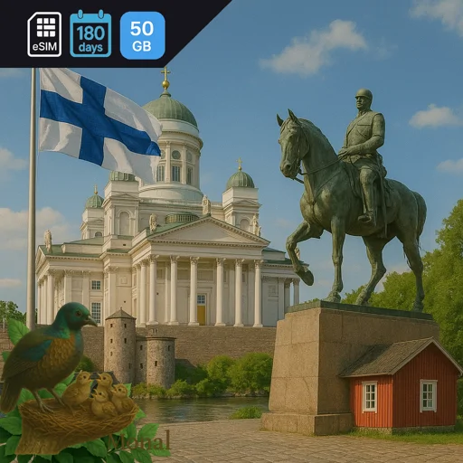Finland 50GB 180Days