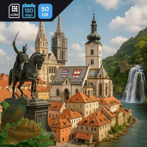 Croatia 50GB 180Days