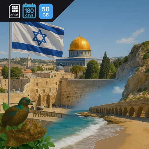 Israel 50GB 180Days