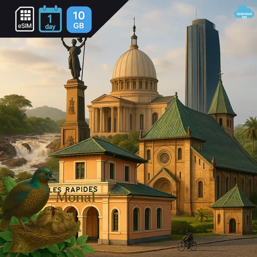 Republic of the Congo 10GB/Day Unlimited