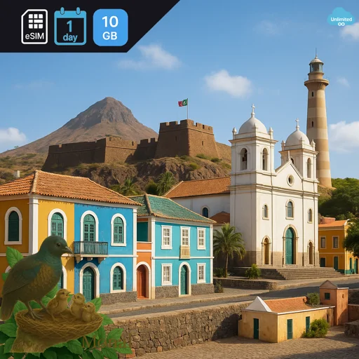 Cape Verde 10GB/Day Unlimited