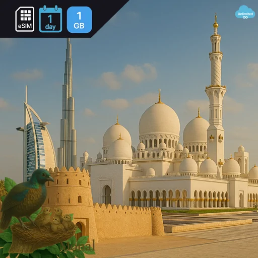 United Arab Emirates 1GB/Day FUP1Mbps