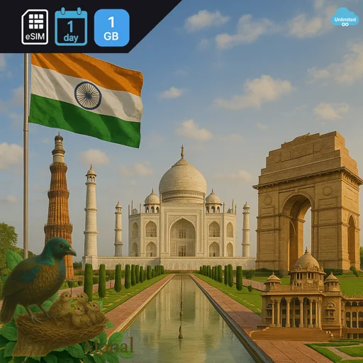 India 1GB/Day