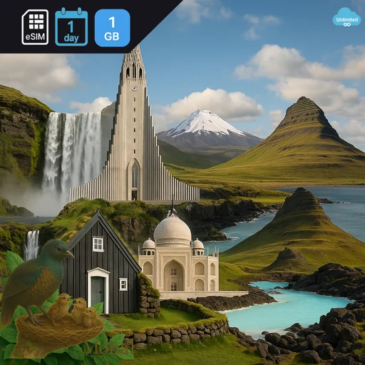 Iceland 1GB/Day FUP1Mbps