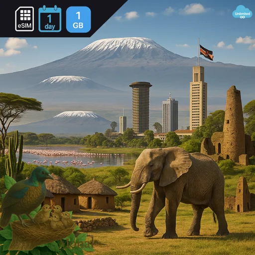 Kenya 1GB/Day FUP1Mbps Unlimited
