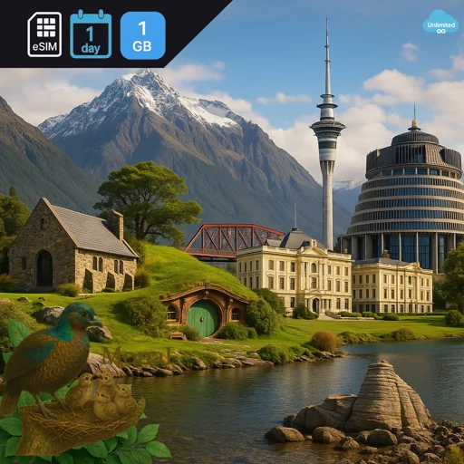 New Zealand 1GB/Day