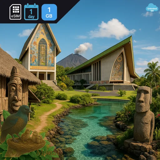 Papua New Guinea 1GB/Day
