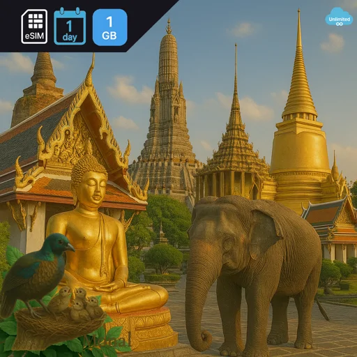 Thailand 1GB/Day FUP1Mbps