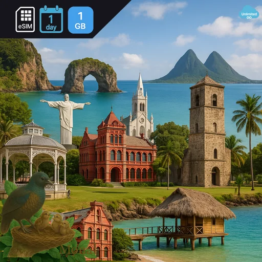 Trinidad and Tobago 1GB/Day