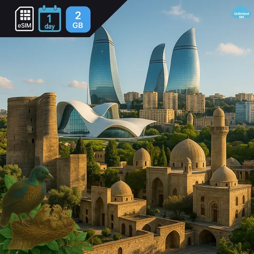 Azerbaijan 2GB/Day FUP1Mbps Unlimited