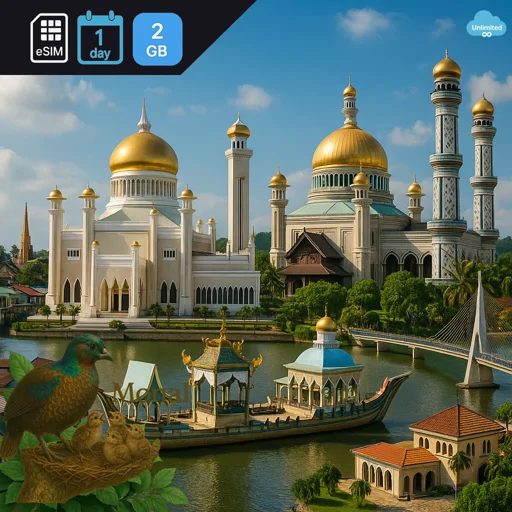 Brunei Darussalam 2GB/Day