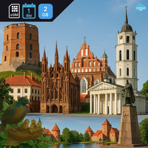 Lithuania 2GB/Day FUP1Mbps Unlimited