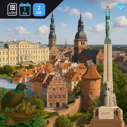 Latvia 2GB/Day