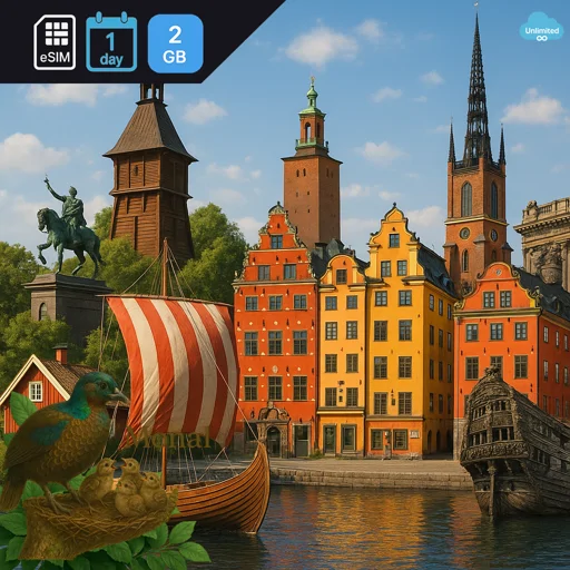 Sweden 2GB/Day