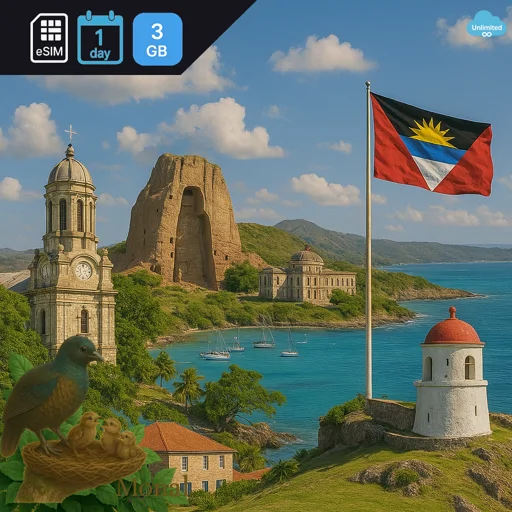 Antigua and Barbuda 3GB/Day FUP1Mbps Unlimited