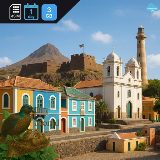 Cape Verde 3GB/Day FUP1Mbps Unlimited