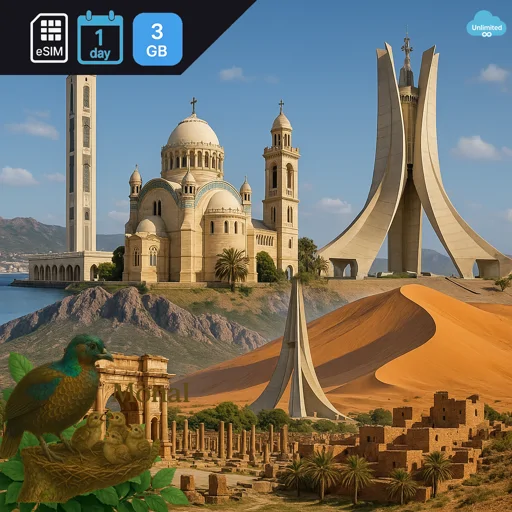 Algeria 3GB/Day
