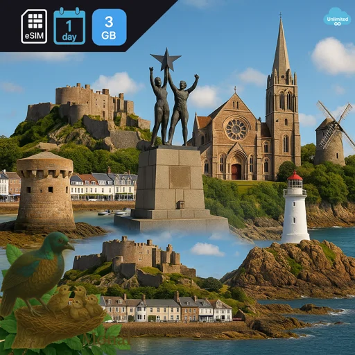 Jersey 3GB/Day FUP1Mbps Unlimited