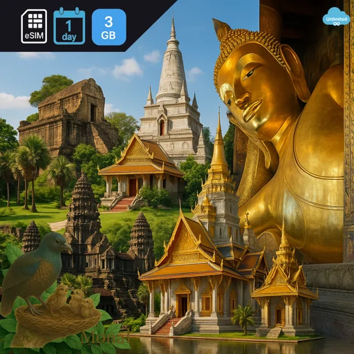 Cambodia 3GB/Day