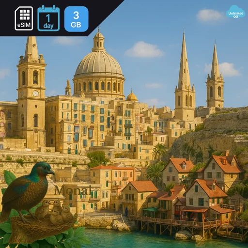 Malta 3GB/Day FUP1Mbps Unlimited