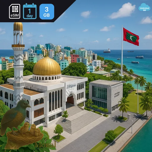 Maldives 3GB/Day FUP1Mbps Unlimited