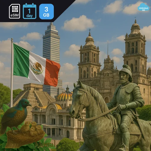 Mexico 3GB/Day FUP1Mbps Unlimited