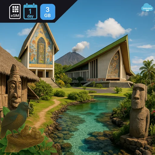 Papua New Guinea 3GB/Day