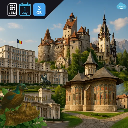 Romania 3GB/Day FUP1Mbps Unlimited