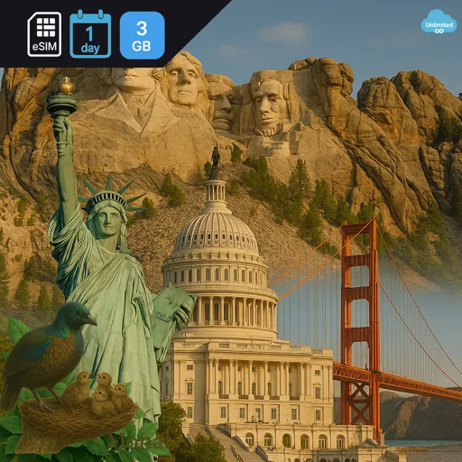 United States 3GB/Day