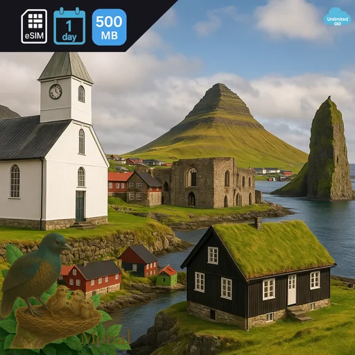 Faroe Islands 500MB/Day
