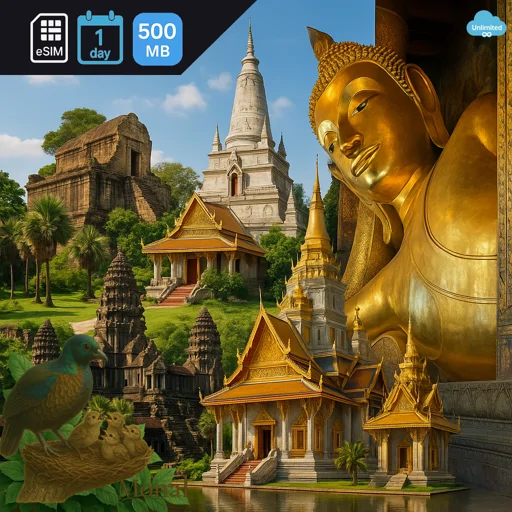 Cambodia 500MB/Day