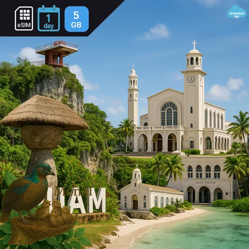 Guam 5GB/Day Unlimited