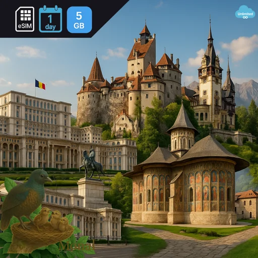 Romania 5GB/Day Unlimited