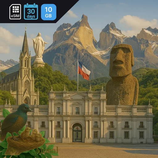Chile 10GB 30Days