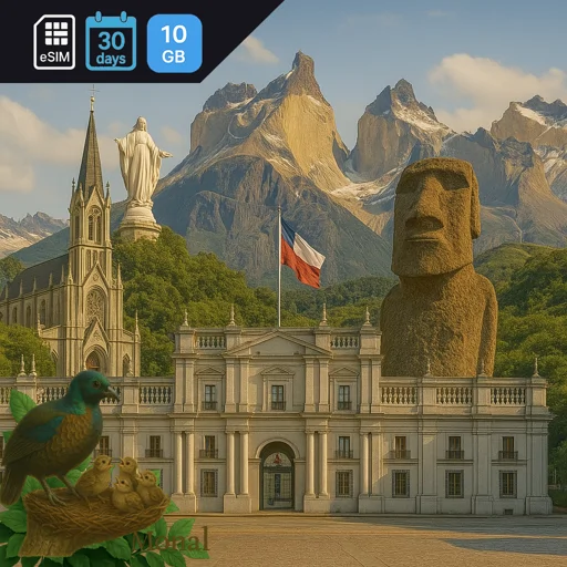 Chile 10GB 30Days