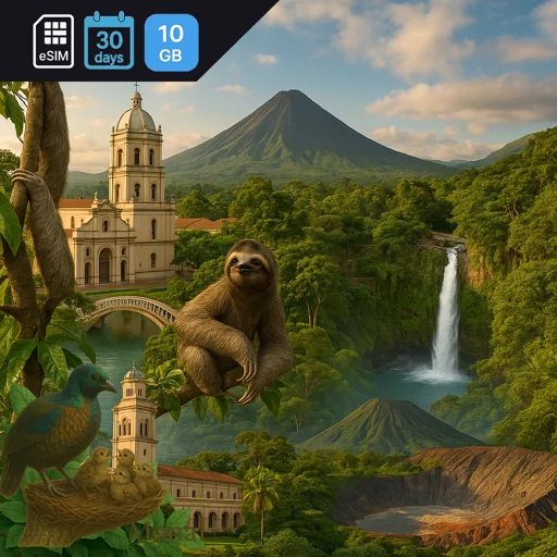 Costa Rica 10GB 30Days