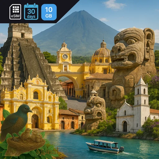 Guatemala 10GB 30Days