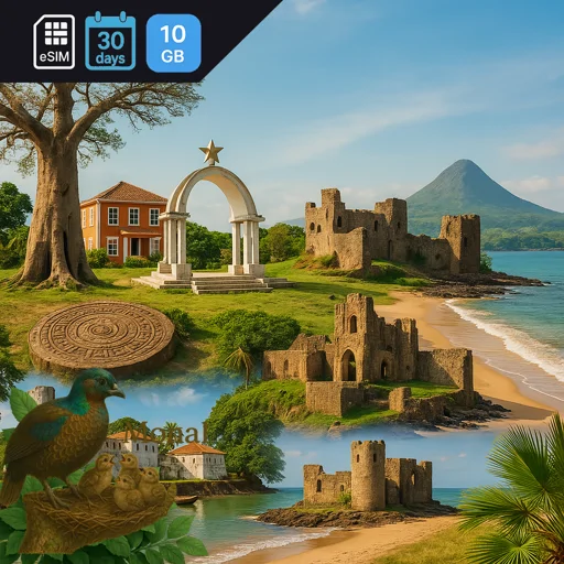 Guinea-Bissau 10GB 30Days